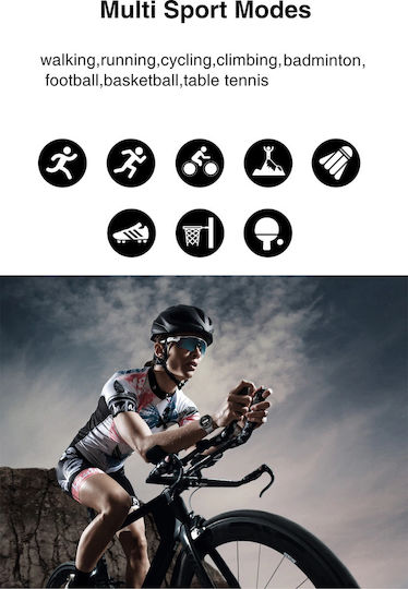 Z23 Smartwatch with Heart Rate Monitor (Black) view 6