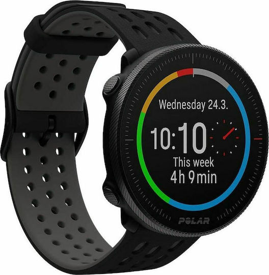 Polar Vantage M2 Aluminium 46mm Waterproof Smartwatch with Heart Rate Monitor (Black) view 3