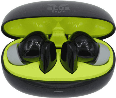 Blue Eagle Be-tws-01 Wireless Bluetooth Handsfree Black Green view 1