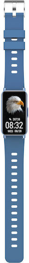 MaxCom Fit FW53 Nitro 2 Smartwatch with Heart Rate Monitor (Blue) vue 6