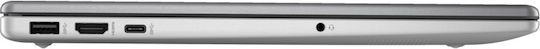 HP 255 G10 15.6" IPS FHD (Ryzen 5-7530U/16GB/512GB SSD/W11 Pro) Turbo Silver (US Keyboard) view 4