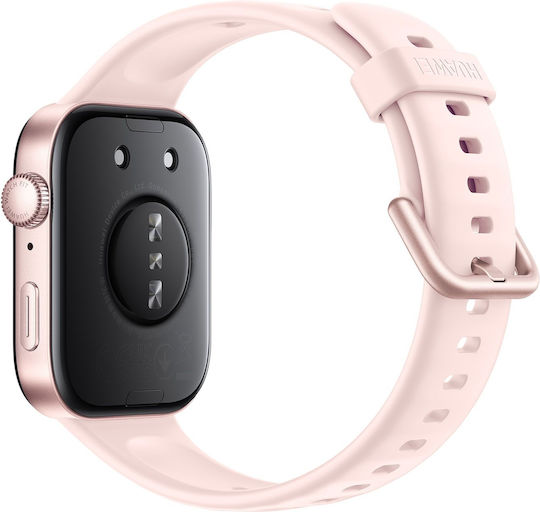 Huawei Watch Fit 3 Aluminium 43mm Waterproof with Heart Rate Monitor (Pink) view 5