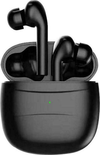 J3 In-ear Bluetooth Handsfree Earphones with Charging Case Black view 1