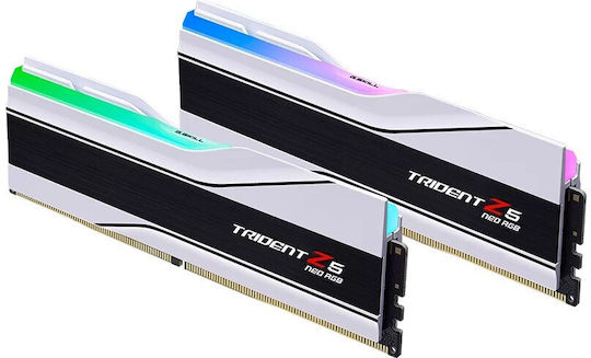 G.Skill Trident Z5 Neo RGB EXPO DDR5 32GB RAM with 2x16GB Modules and Speed 6000 for Desktop F5-6000J2836G16GX2-TZ5NRW vue 3