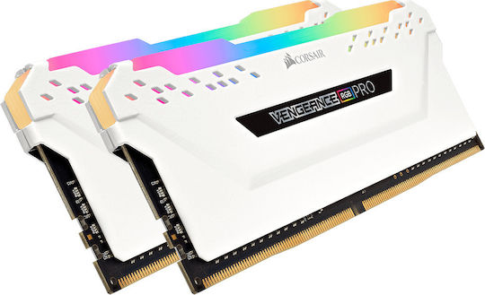 Corsair Vengeance RGB Pro DDR4 32GB RAM with 2x16GB Modules and Speed 2666 for Desktop CMW32GX4M2A2666C16W view 3