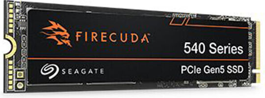 Seagate Firecuda 540 SSD 2TB M.2 Type with PCI Express 5.0 Communication Protocol and Heatsink (Compatible with PlayStation 5) ZP2000GM3A004 vista 5