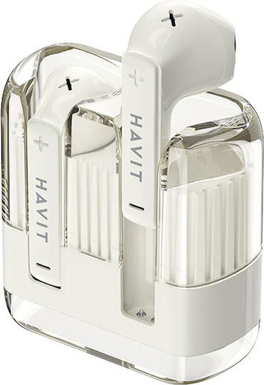 Havit TW981 Earbud Bluetooth Handsfree Earphones with Charging Case Beige view 9