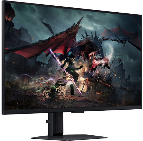 Samsung LS32DG500EUXEN IPS HDR Monitor 32" QHD 2560x1440 180Hz with Response Time 1ms GTG view 3