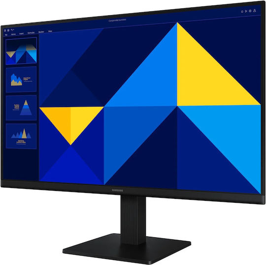 Samsung Essential S3 S30GD IPS Monitor 27" FHD 1920x1080 with Response Time 5ms GTG view 2