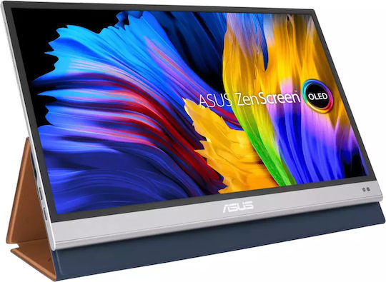 Asus ZenScreen OLED MQ13AH OLED HDR Portable Monitor 13.3" FHD 1920x1080 view 2