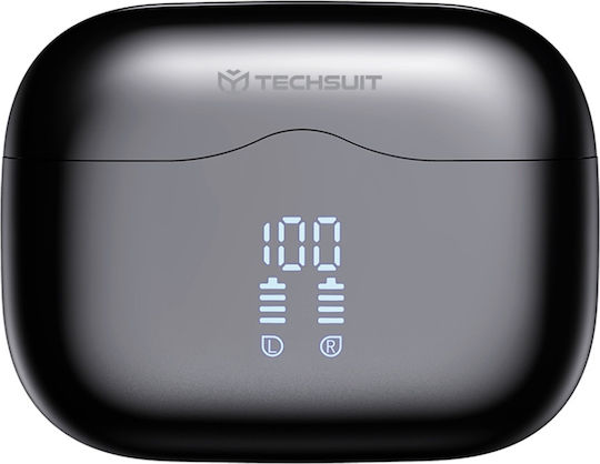 In-ear Bluetooth Handsfree Earphones with Charging Case Black view 5