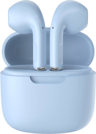 Bigben Interactive In-ear Bluetooth Handsfree Earphones with Charging Case Blue view 1