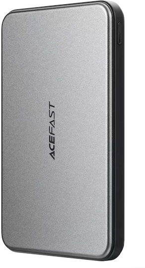 Acefast M30 MagSafe Power Bank 5000mAh 20W with 2 USB-C Power Delivery Ports Black view 2