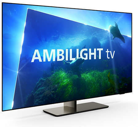 Philips Smart Television 55" 4K UHD OLED 55OLED818/12 Ambilight HDR (2023) view 3