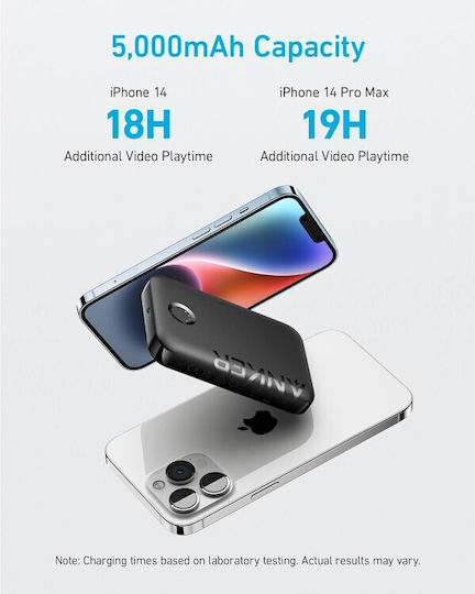 Anker MagGo 321 MagSafe Power Bank 5000mAh with USB-C Port Black view 6