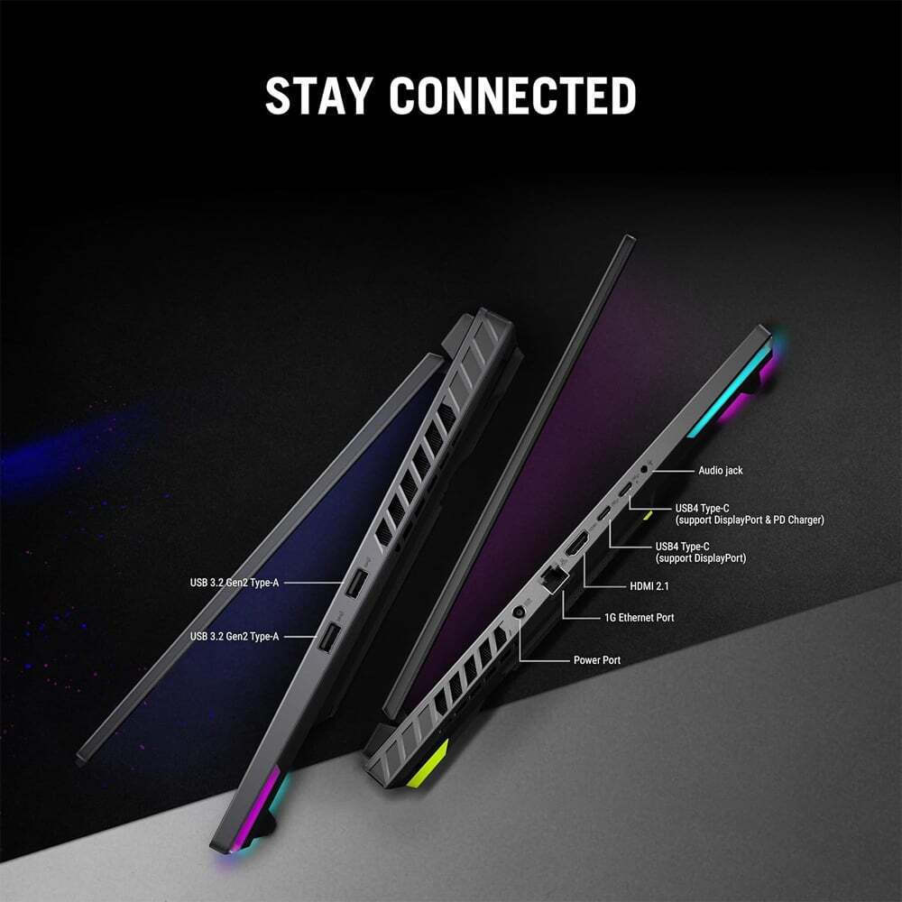Asus ROG Strix G16 G614PM-RV025 16" FHD+ 165Hz (Ryzen 9-8940HX/16GB/512GB SSD/GeForce RTX 5060/No OS) (GR Keyboard) vue 3