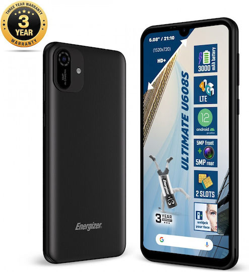 Energizer Energy U608S Dual SIM (2GB/32GB) Black view 1