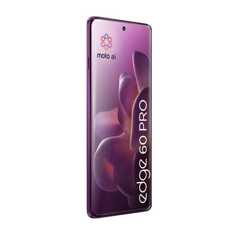 Motorola Edge 60 Pro 5G Dual SIM (12GB/512GB) PANTONE Sparkling Grape view 5