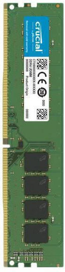 Crucial DDR4 with Module 1x16GB and Speed 3200 for Desktop CT16G4DFRA32A vue 4