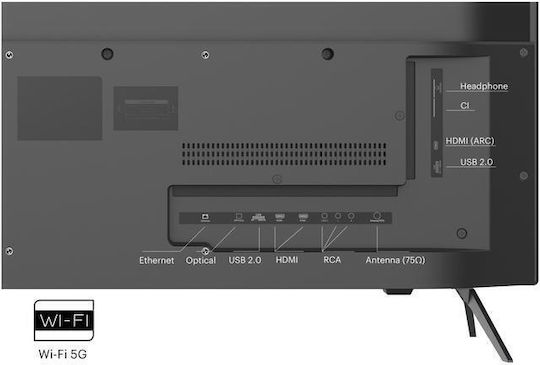 Kivi Smart Television 40" Full HD LED 40F760QB HDR (2024) view 2
