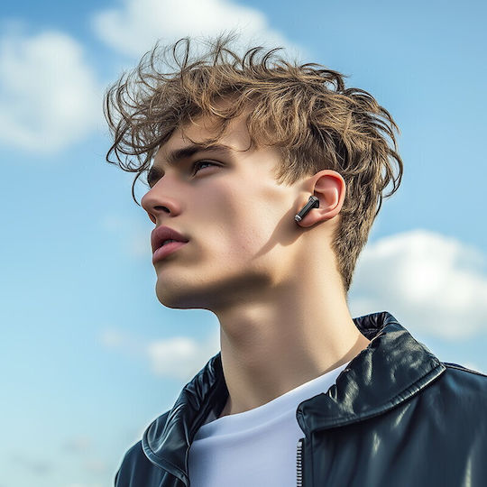 Borofone BW88 In-ear Bluetooth Handsfree Earphones with Charging Case Black view 4