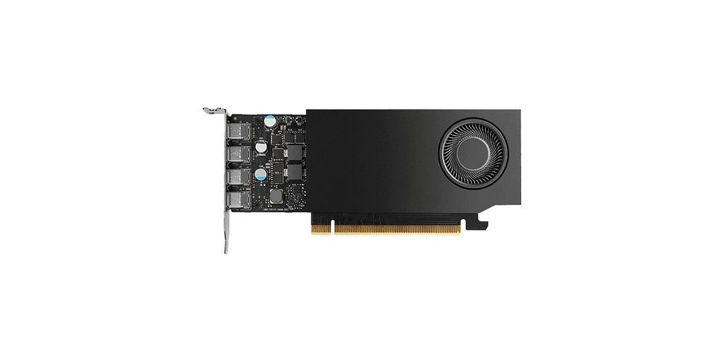 PNY RTX A1000 8GB GDDR6 Power Limited Graphics Card view 2