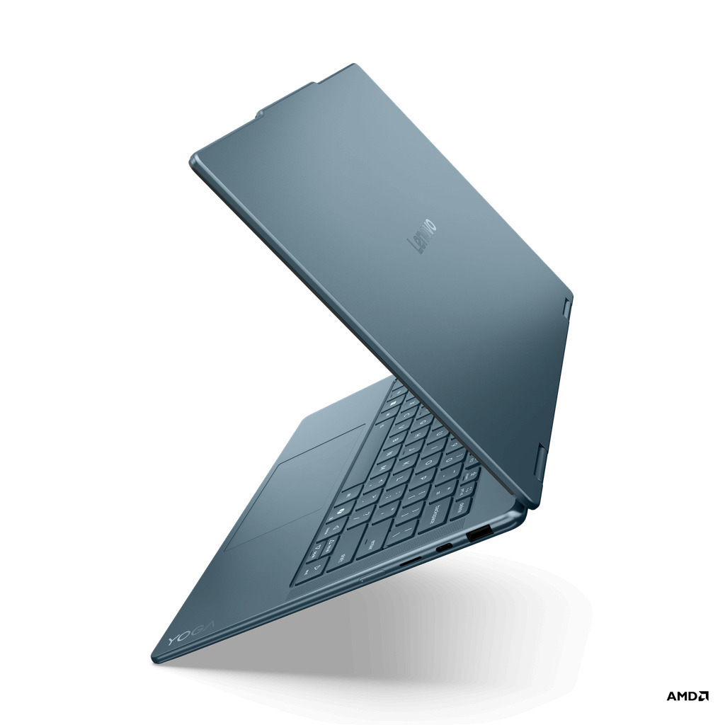 Lenovo Yoga 7 2-in-1 14AKP10 14" OLED Touchscreen 120Hz (Ryzen AI 300 Series-7 350/32GB/1TB SSD/W11 Home) Tidal Teal (GR Keyboard) view 7