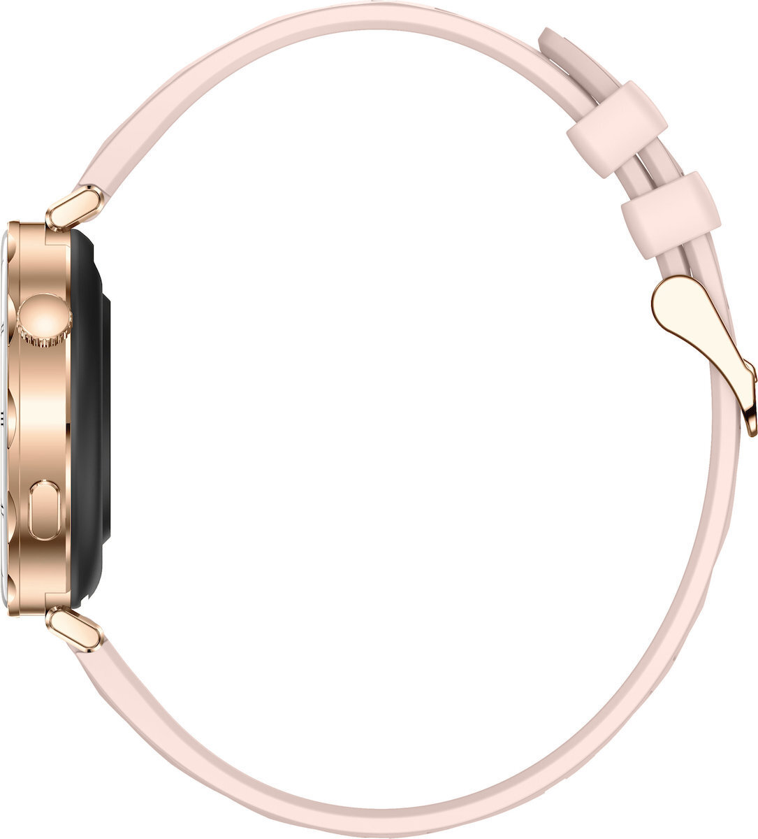 Luna Ceramic 39mm Smartwatch with Heart Rate Monitor White view 2