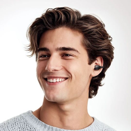 Hoco EA9 Open Ear Bluetooth Handsfree Earphones with Charging Case Black view 3