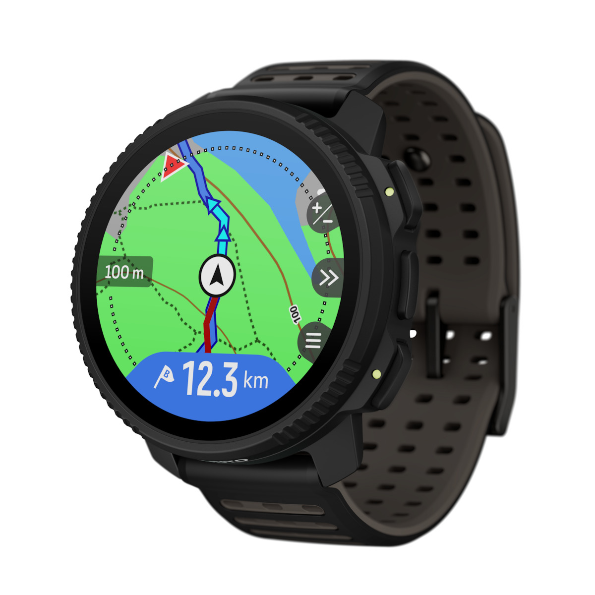 Suunto Vertical 2 48mm Waterproof Smartwatch with Heart Rate Monitor (All Black) view 2
