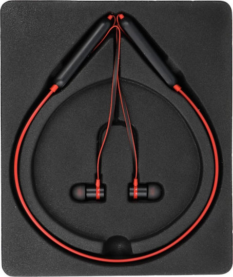 Remax RX-S100 In-ear Bluetooth Handsfree Earphones with Sweat Resistance Red vue 8