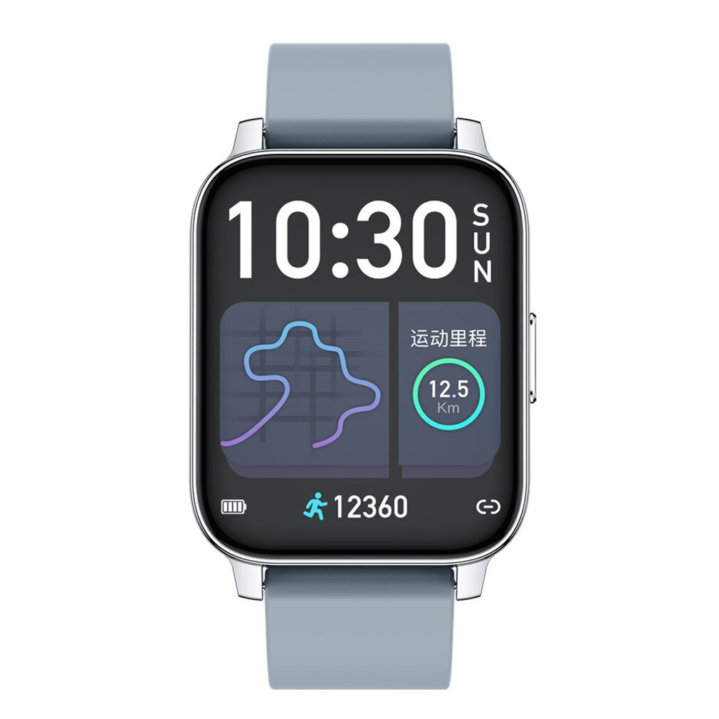 Hero Band FiT Aluminium Smartwatch with Heart Rate Monitor (Lunar Grey) view 4