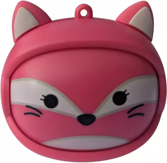 Lazerbuilt Squishmallows In-ear Bluetooth Handsfree Earphones with Charging Case Fifi the Fox vista 2