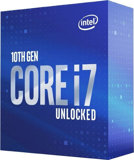 Intel Core i7-10700K 3.8GHz Processor 8 Core for Socket 1200 in Box view 2