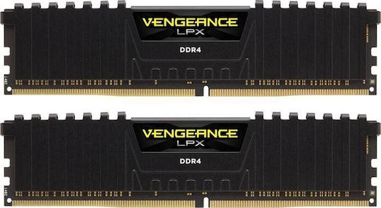 Corsair Vengeance LPX DDR4 16GB RAM with 2x8GB Modules and Speed 2133 for Desktop CMK16GX4M2A2133C13