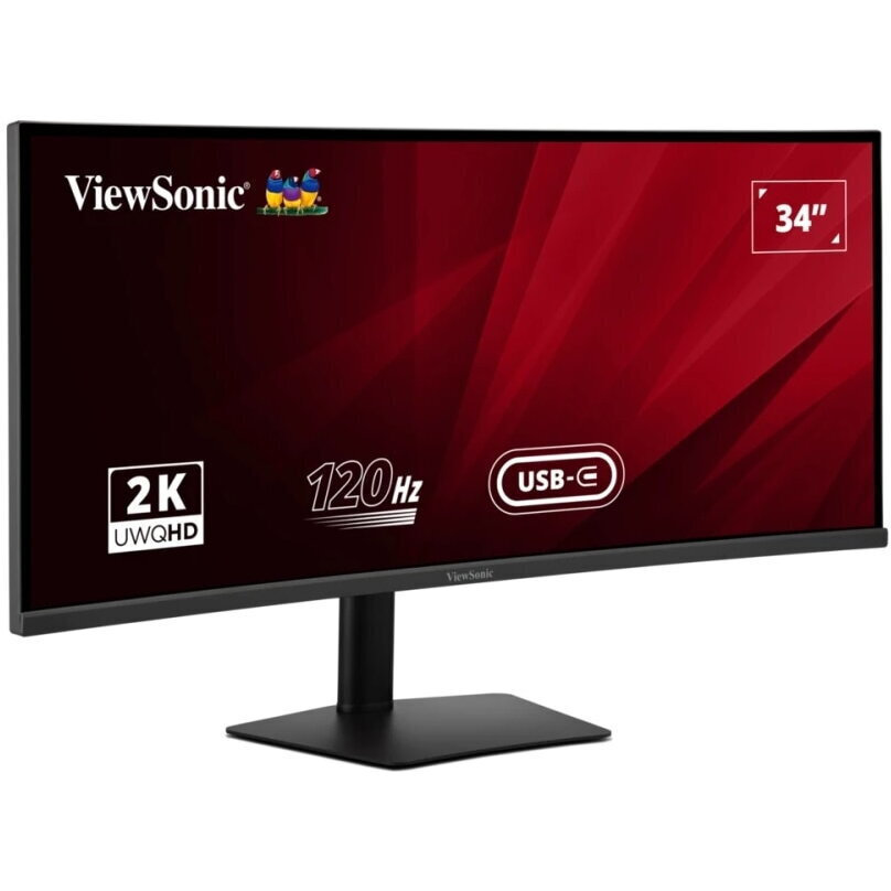 Viewsonic VA3420C Ultrawide IPS HDR Curved Monitor 34" QHD 3440x1440 with Response Time 1ms GTG view 2