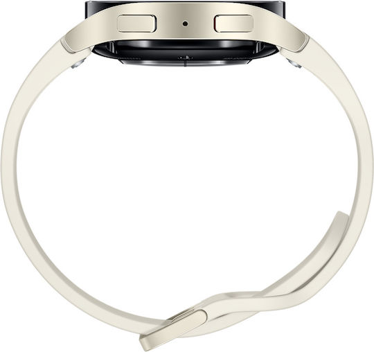 Samsung Galaxy Watch6 LTE Aluminium 40mm Waterproof with eSIM and Heart Rate Monitor (Gold) view 5