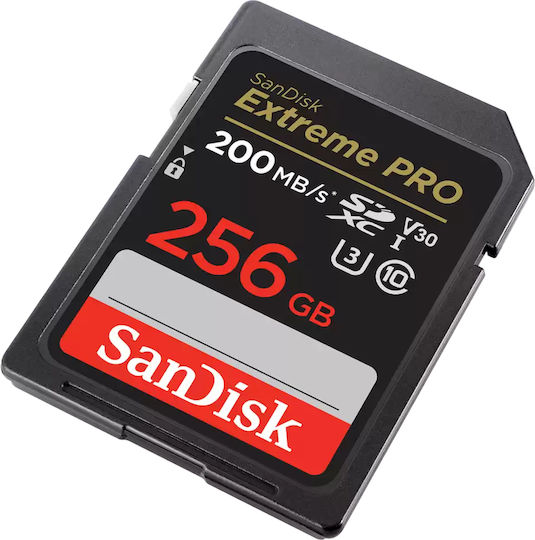 Sandisk Extreme Pro SDXC 256GB Class 10 U3 V30 UHS-I view 2