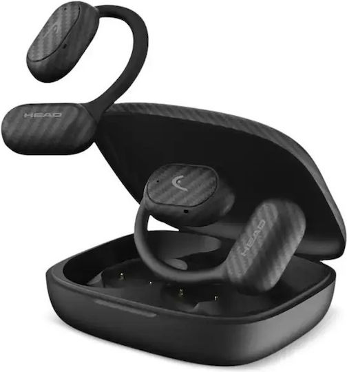 Head HDTW02 Open Ear Bluetooth Handsfree Earphones with Sweat Resistance and Charging Case Black view 4