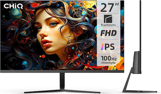 CHiQ 27F650R IPS Gaming Monitor 27" FHD 1920x1080 view 2
