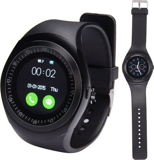 Tracer Liberum S1 Smartwatch with Heart Rate Monitor (Black)