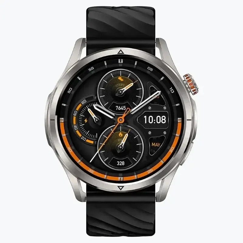 Kospet Magic R10 Stainless Steel Waterproof Smartwatch with Heart Rate Monitor (Silver) view 2