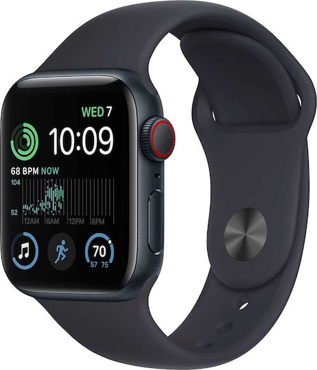 Xbo 9 Pro Aluminium 40mm Smartwatch with Heart Rate Monitor (Black)