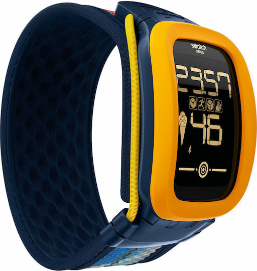 Swatch Touch Zero 1 Sunzero (Large) Smartwatch (Multicolour) view 2