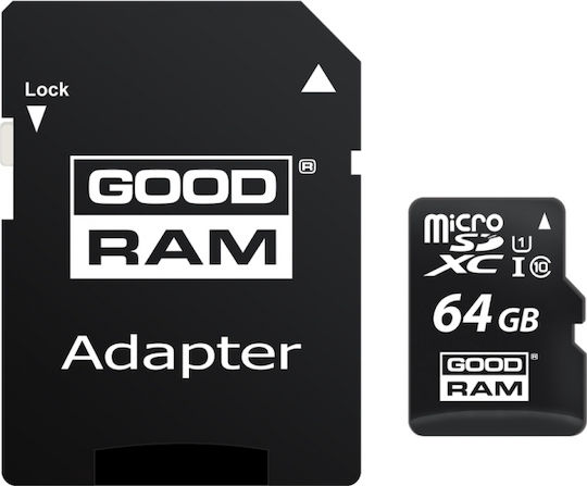GoodRAM M1AA microSDXC 64GB U1 UHS-I 100MB/s with Adapter view 2