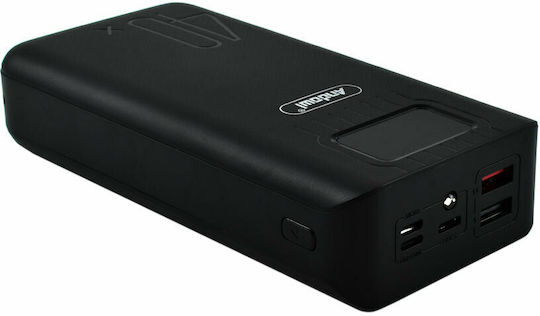 Andowl Q-CD701 Power Bank 40000mAh with 2 USB-A Ports Black vue 2