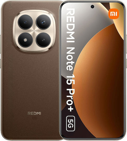Xiaomi Redmi Note 15 Pro+ NFC 5G Dual SIM (8GB/256GB) Mocha Brown view 1