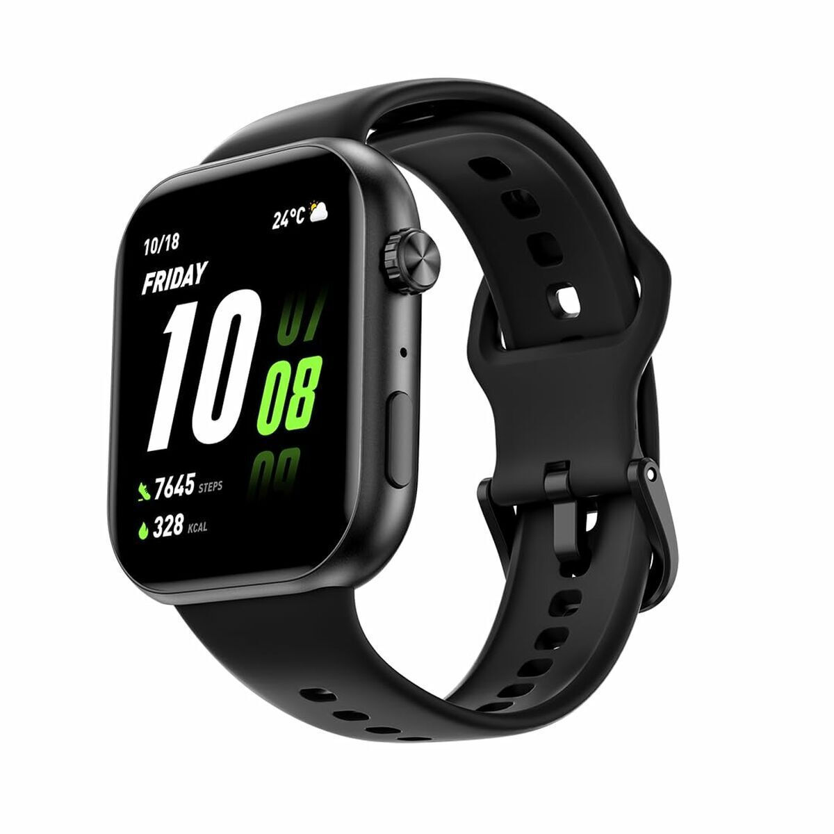 Honor Choice Infowear Watch 2i 45mm with Heart Rate Monitor Black view 9