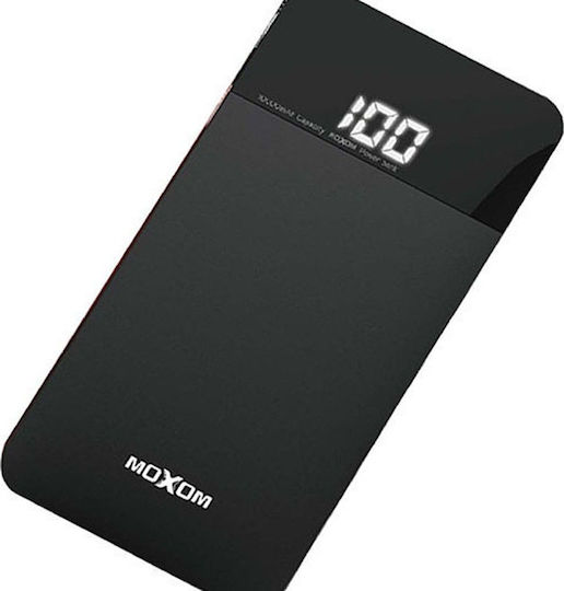 Moxom MI-9 Power Bank 10000mAh with 2 USB-A Ports Black