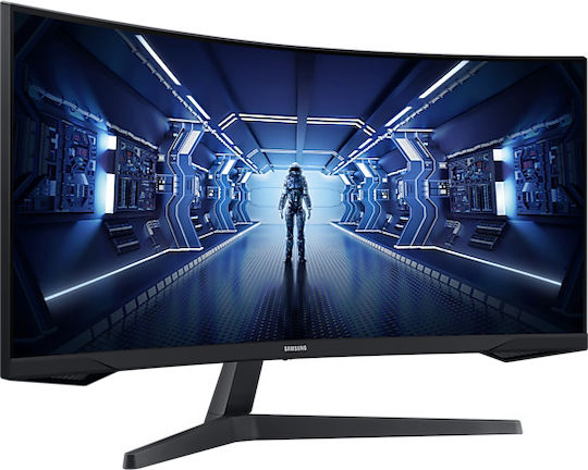 Samsung Odyssey G5 Ultrawide VA HDR Curved Monitor 34" QHD 3440x1440 165Hz view 3